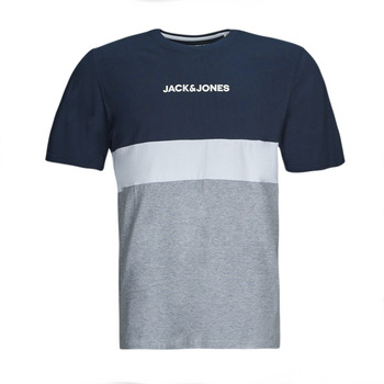 Oblečenie Muž Tričká s krátkym rukávom Jack & Jones JJEREID BLOCKING TEE SS Viacfarebná