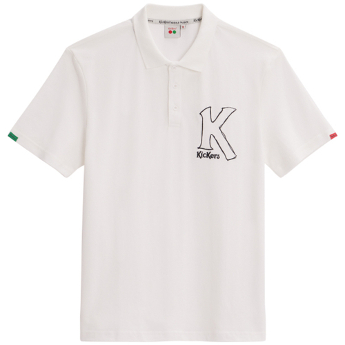 Oblečenie Tričká a polokošele Kickers Big K Poloshirt Béžová