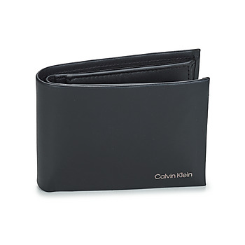 Tašky Muž Peňaženky Calvin Klein Jeans CK CONCISE BIFOLD 5CCW/COIN L Čierna