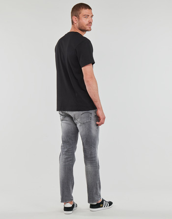 Calvin Klein Jeans MIX MEDIA POCKET TEE Čierna