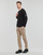 Oblečenie Muž Svetre Calvin Klein Jeans BADGE EASY SWEATER Čierna