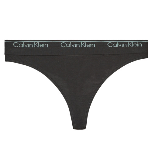 Spodná bielizeň Žena String Calvin Klein Jeans THONG Čierna
