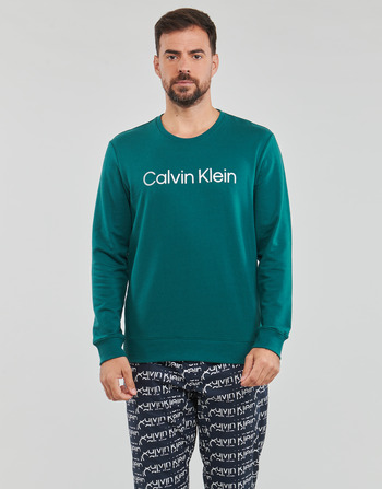 Oblečenie Muž Mikiny Calvin Klein Jeans L/S SWEATSHIRT Modrá