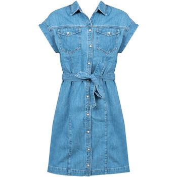 Oblečenie Žena Krátke šaty Pepe jeans PL953090 | Clover Modrá