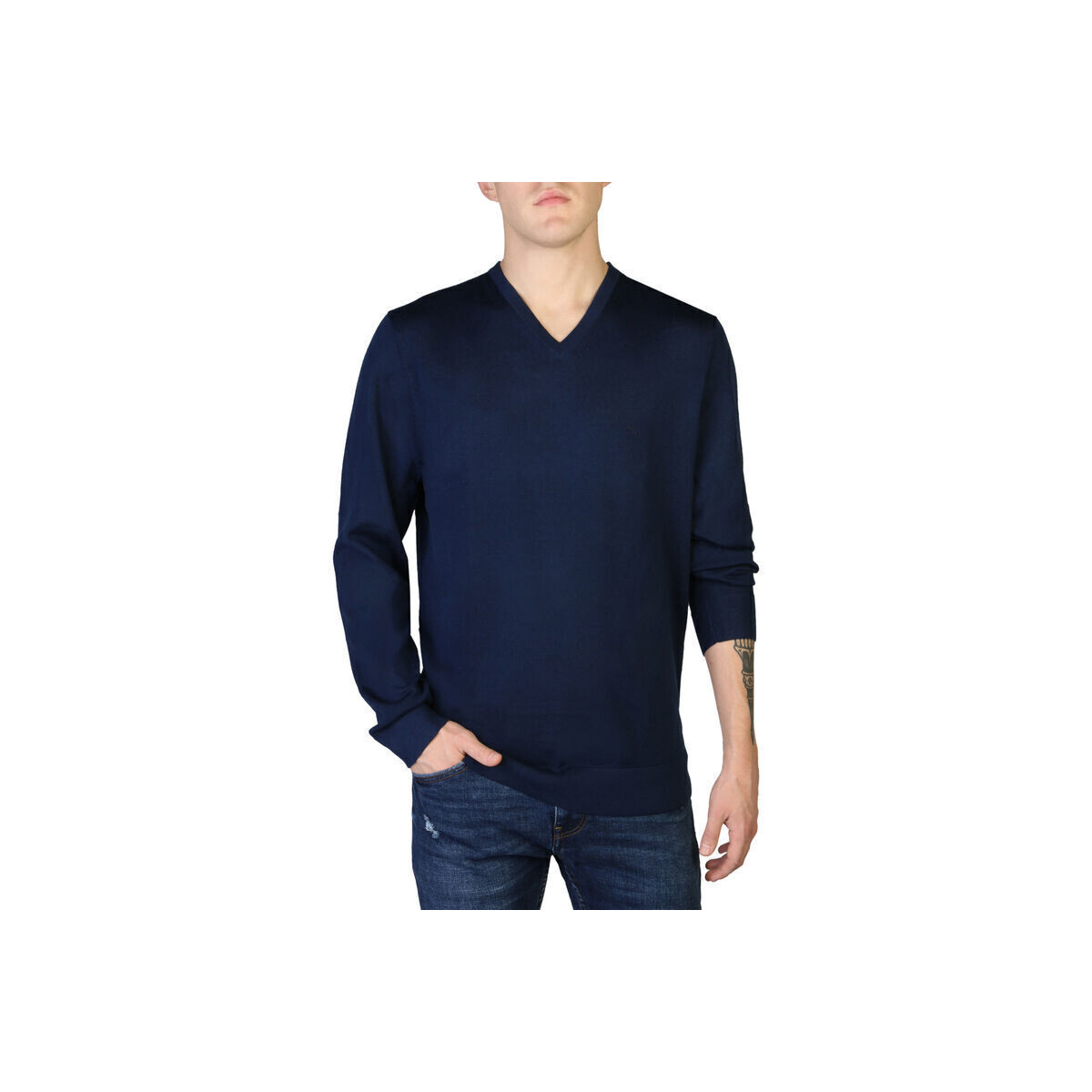 Oblečenie Muž Svetre Calvin Klein Jeans - k10k110423 Modrá