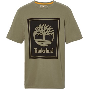 Oblečenie Muž Tričká s krátkym rukávom Timberland 208543 Zelená