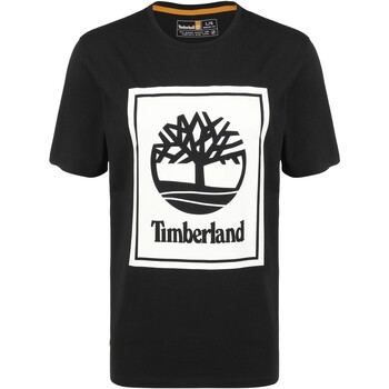 Oblečenie Muž Tričká s krátkym rukávom Timberland 208597 Čierna