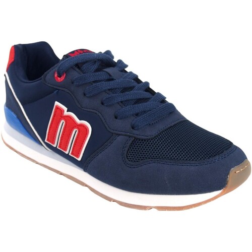 Topánky Muž Univerzálna športová obuv MTNG Pánska topánka MUSTANG 84467 modrá Červená