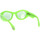 Hodinky & Bižutéria Slnečné okuliare Ambush Occhiali da Sole  Pryzma 15555 Zelená