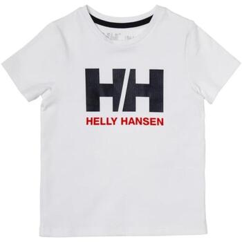 Oblečenie Chlapec Tričká s krátkym rukávom Helly Hansen  Biela