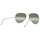 Hodinky & Bižutéria Slnečné okuliare Ray-ban Occhiali da Sole  Aviator RB3025 9196G4 Polarizzati Zlatá