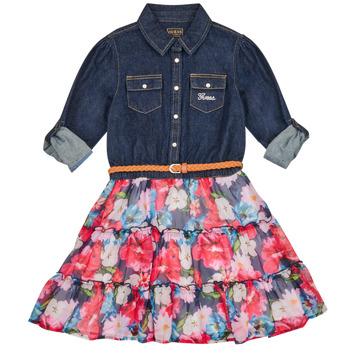 Oblečenie Dievča Krátke šaty Guess J3YK15 Viacfarebná
