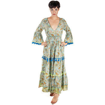 Oblečenie Žena Dlhé šaty Isla Bonita By Sigris Dlhé Midi Šaty Zelená