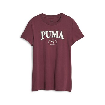 Oblečenie Dievča Tričká s krátkym rukávom Puma PUMA SQUAD GRAPHIC TEE G Tmavá fialová