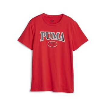 Oblečenie Chlapec Tričká s krátkym rukávom Puma PUMA SQUAD TEE B Červená
