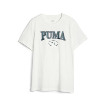 Oblečenie Chlapec Tričká s krátkym rukávom Puma PUMA SQUAD TEE B Biela