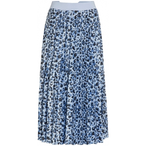 Oblečenie Žena Sukňa Vila Noos Skirt Nitban - Kentucky Blue Modrá