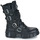 Topánky Čižmičky New Rock M-WALL373-S7 Čierna