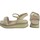 Topánky Dievča Univerzálna športová obuv Mustang Kids Dievčenské sandále  48754 béžové Ružová