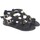 Topánky Žena Univerzálna športová obuv Isteria Dámske sandále    23159 čierne Čierna