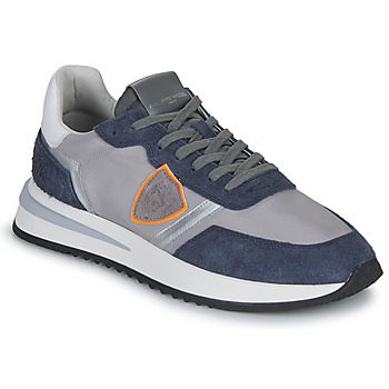 Topánky Muž Nízke tenisky Philippe Model TROPEZ 2.1 LOW MAN Námornícka modrá / Šedá / Oranžová