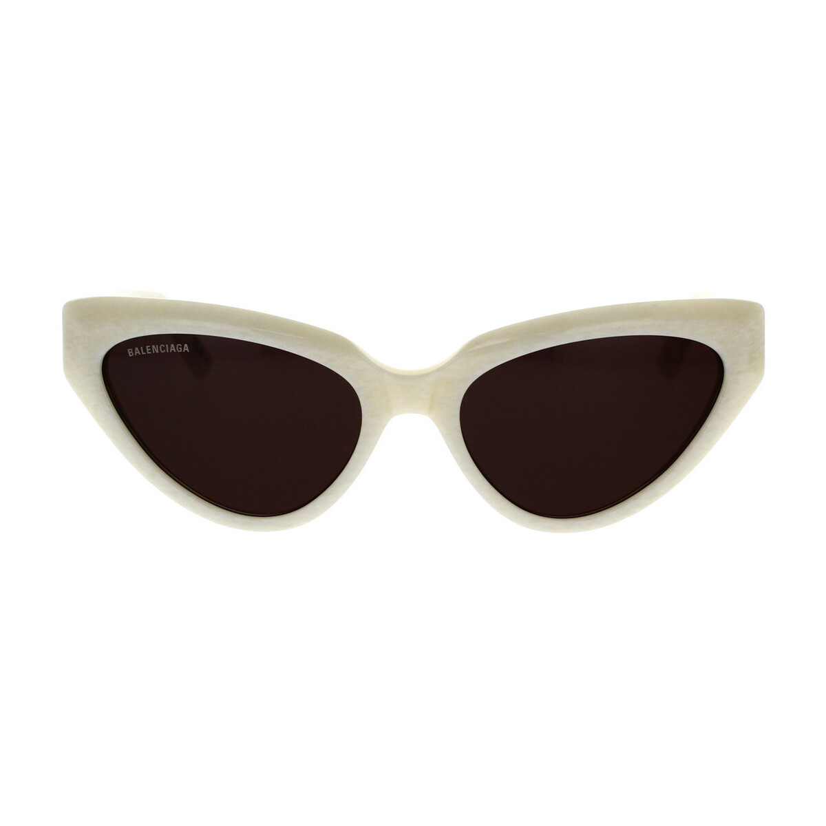 Hodinky & Bižutéria Žena Slnečné okuliare Balenciaga Occhiali da Sole  BB0270S 003 Biela