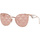 Hodinky & Bižutéria Slnečné okuliare Prada Occhiali da Sole  PR50ZS SVF05T Zlatá