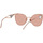 Hodinky & Bižutéria Slnečné okuliare Prada Occhiali da Sole  PR50ZS SVF05T Zlatá