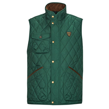 Oblečenie Muž Vyteplené bundy Polo Ralph Lauren BEATON VEST Zelená
