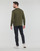 Oblečenie Muž Tričká s dlhým rukávom Polo Ralph Lauren TSHIRT MANCHES LONGUES EN COTON Kaki