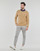 Oblečenie Muž Svetre Polo Ralph Lauren PULL COL ROND EN MAILLE TORSADEE Ťavia hnedá