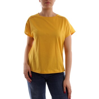 Oblečenie Žena Tričká s krátkym rukávom Max Mara OSSIDO Žltá