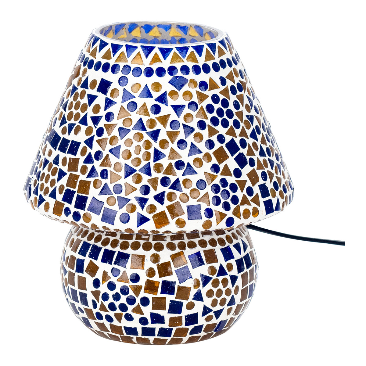 Domov Stolové lampy Signes Grimalt Marocká Lampa Modrá