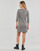 Oblečenie Žena Krátke šaty Only ONLBRILLIANT 3/4 CHECK DRESS  JRS Čierna