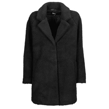 Oblečenie Žena Kabáty Only ONLNEWAURELIA SHERPA COAT CC OTW Čierna