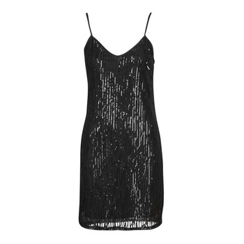 Oblečenie Žena Krátke šaty Only ONLSPACY STRAP SHORT DRESS WVN Čierna