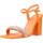 Topánky Žena Sandále Menbur 23799M Oranžová