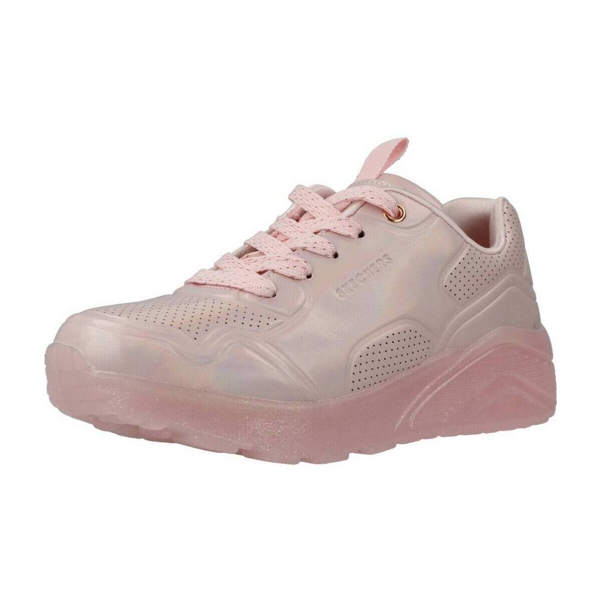 Topánky Dievča Nízke tenisky Skechers UNO ICE Ružová