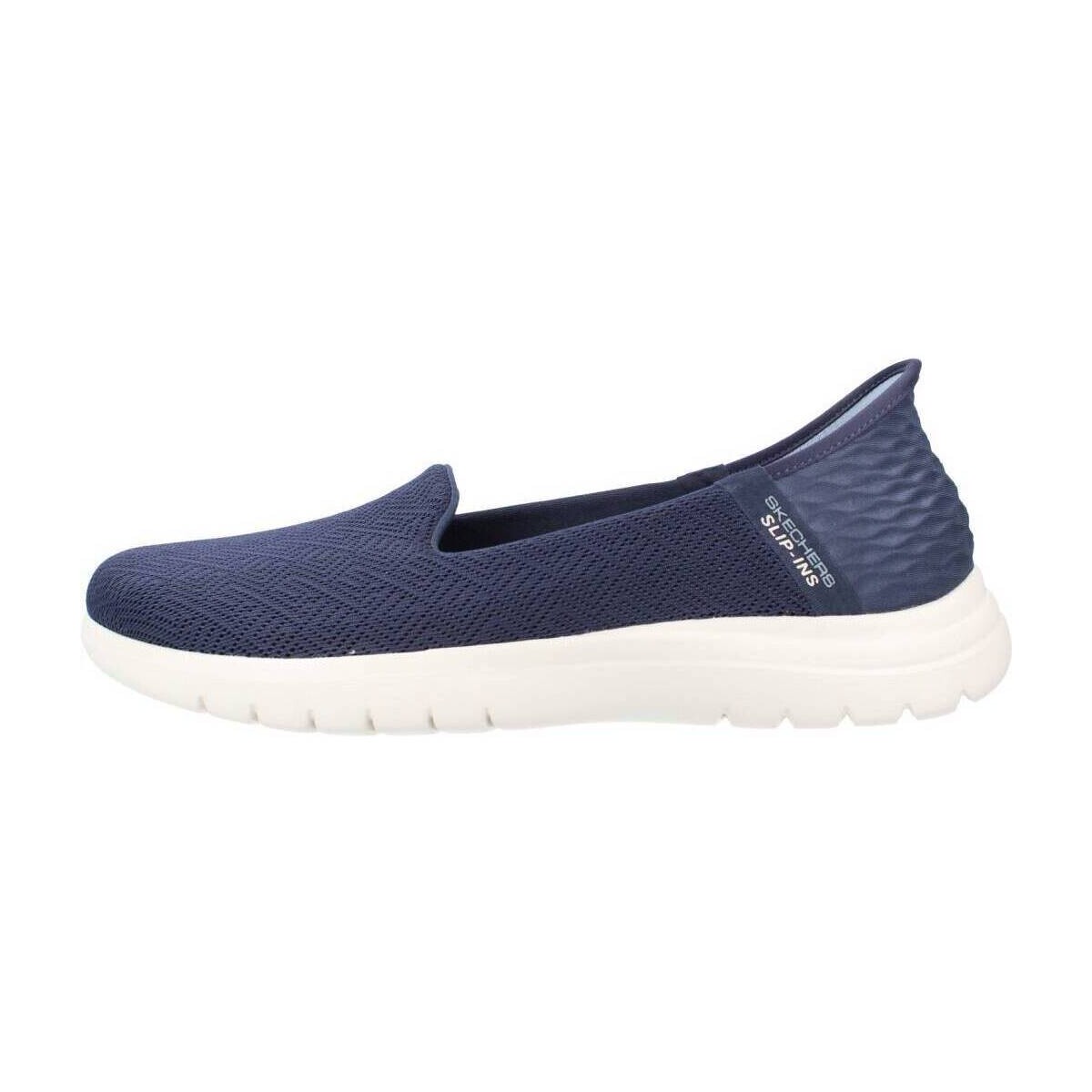 Topánky Módne tenisky Skechers SLIP-INS: ON-THE-GO FLEX Modrá