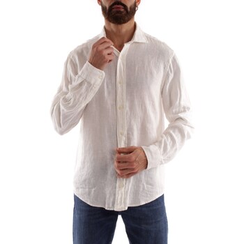 Oblečenie Muž Košele s dlhým rukávom Roy Rogers P23RVU099CB731204 Biela