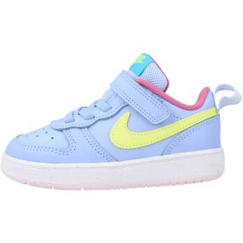 Topánky Dievča Nízke tenisky Nike COURT BOROUGH LOW 2 Modrá