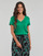 Oblečenie Žena Tričká s krátkym rukávom Ikks BX10555 Zelená