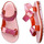 Topánky Žena Sandále Melissa Papete+Rider - Red/Pink Ružová