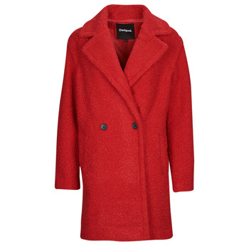 Oblečenie Žena Kabáty Desigual LONDON Červená