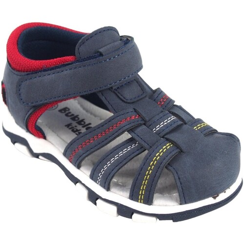 Topánky Dievča Univerzálna športová obuv Bubble Bobble Chlapčenské sandále  c678 modré Červená