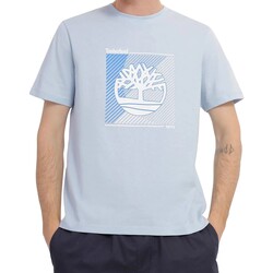 Oblečenie Muž Tričká s krátkym rukávom Timberland 212171 Modrá