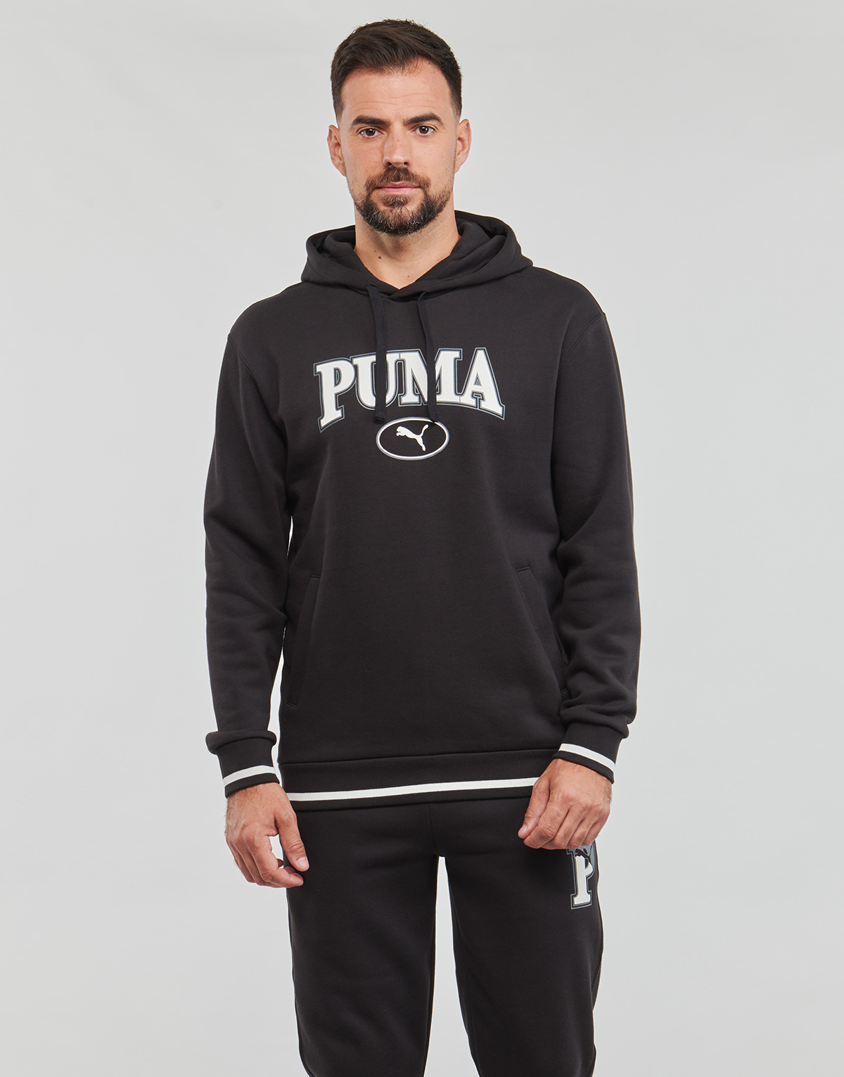 Oblečenie Muž Mikiny Puma PUMA SQUAD HOODIE FL Čierna