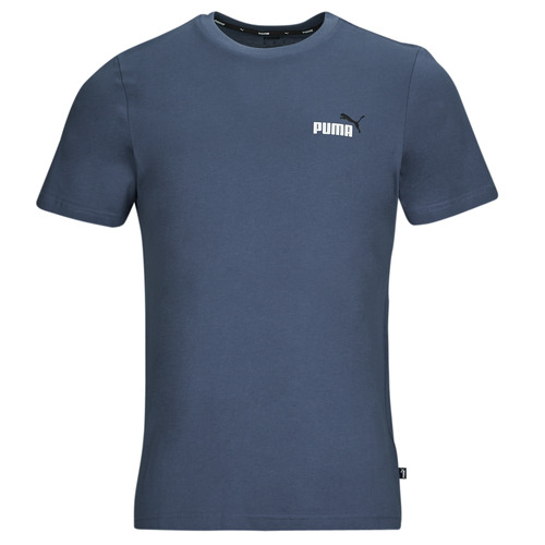 Oblečenie Muž Tričká s krátkym rukávom Puma ESS  2 COL SMALL LOGO TEE Námornícka modrá