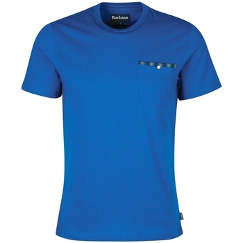 Oblečenie Muž Tričká a polokošele Barbour Tayside T-Shirt - Monaco Blue Modrá
