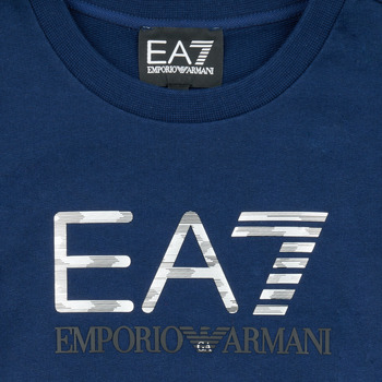 Emporio Armani EA7 VISIBILITY SWEATSHIRT Námornícka modrá